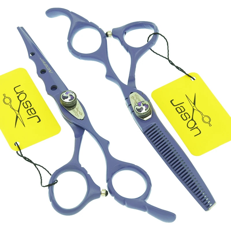 

Jason 6 inch Hairdressing Scissors Barber Shears Hair Cutting Thinning Scissors Set Professional Salon Haircut Shears A0024D