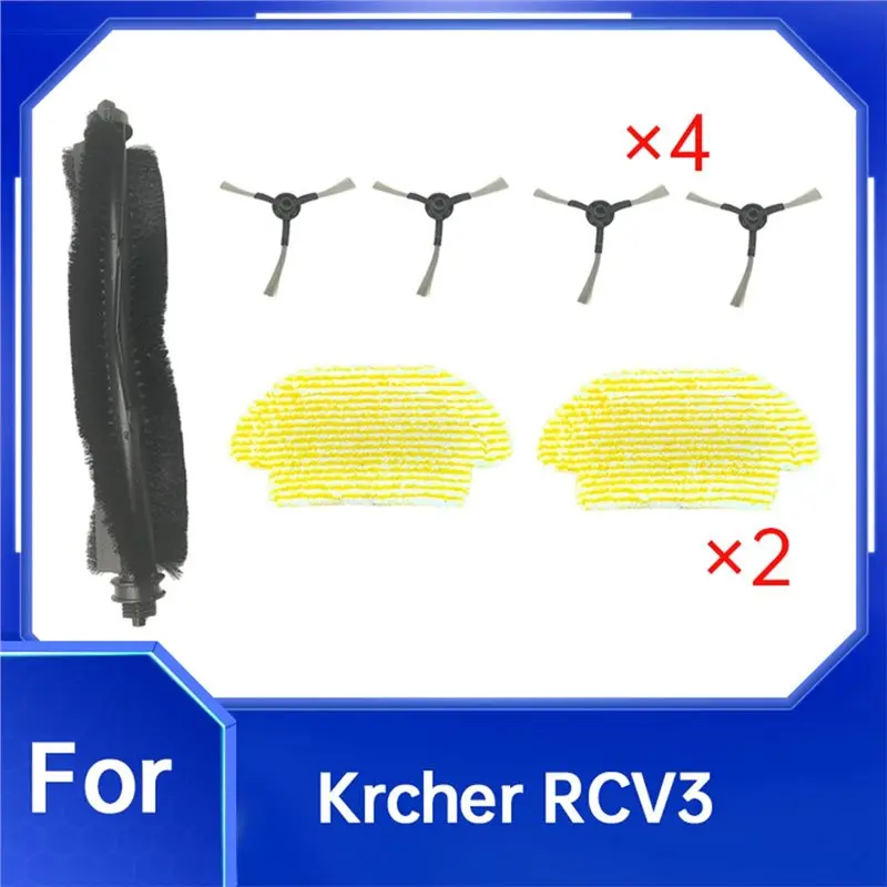 B59B-Für Kkrcher RCV3 Staubsauger Ersatzteile Hauptbürste Seitenbürste Hepa-Mopp Zubehör – Detail 3