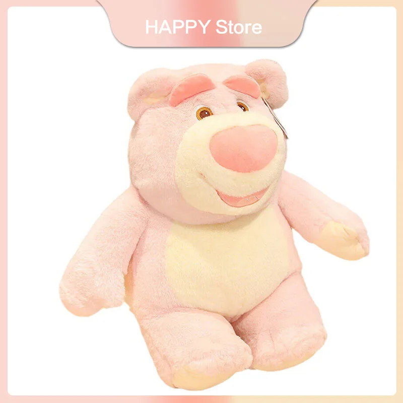 

New Creative Pink Strawberry Bear Plush Toys Dolls Birthday Gift Cute Plushies Grab Machine Dolls Cartoon Animal Toy Gifts