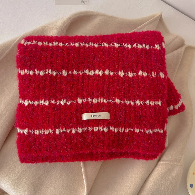 Winter Schmaler Schal Wollschal Heißer Verkauf Einfarbiger Schal Männer und Frauen Universeller warmer und kältebeständiger Schal Echarpe Poncho