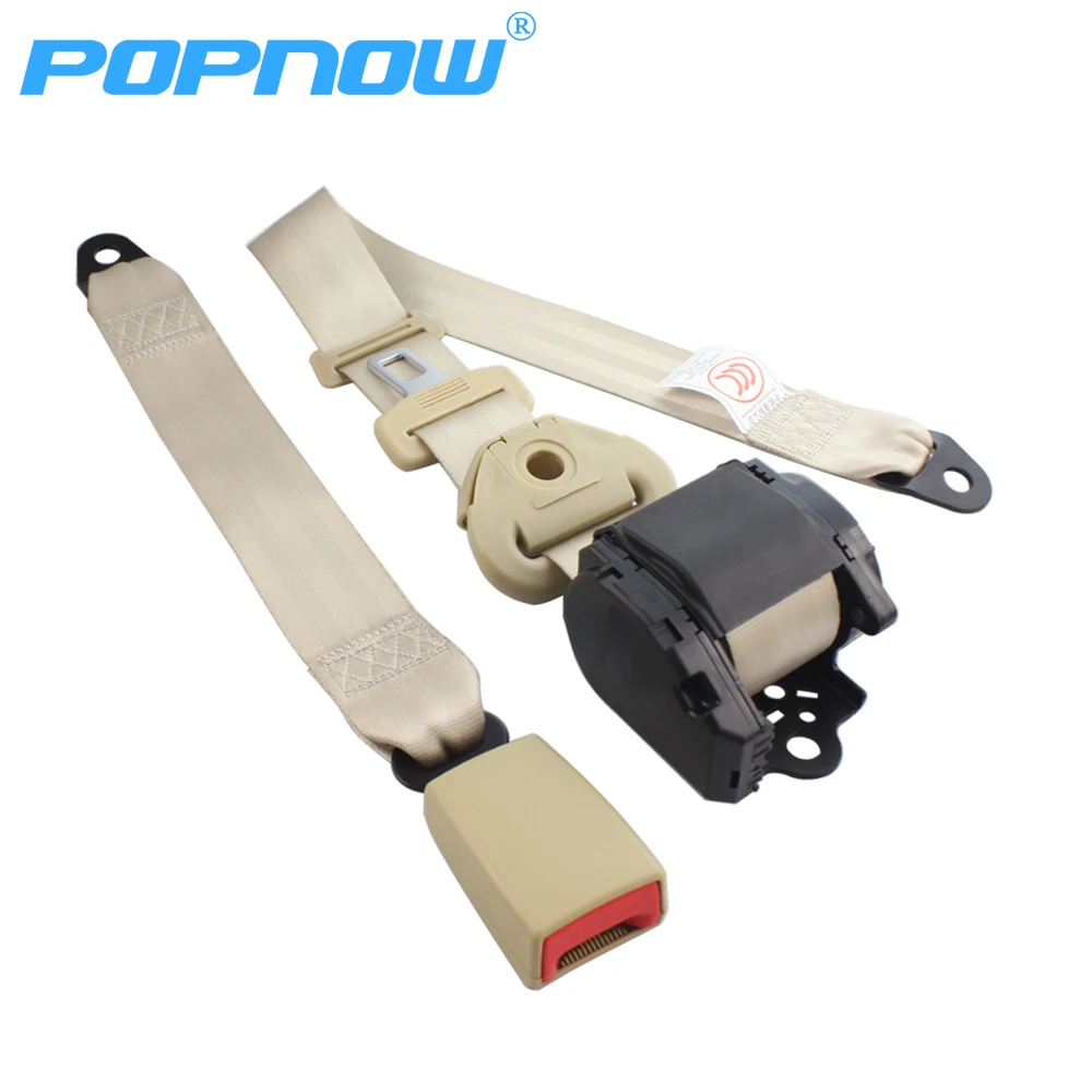 

Retractable Three Point Seat Belt Adjustable Polyester Fabric Car Vehicle Truck Auto Extension Extender Strap Safety Belts