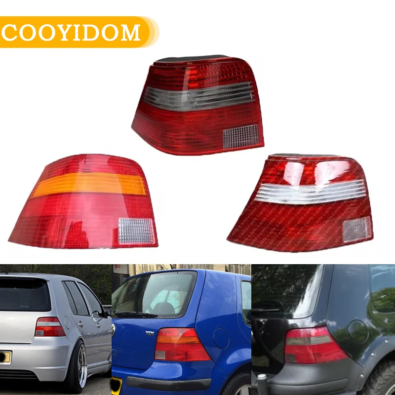 For Volkswagen VW Golf 4 MK4 1998 1999 2000 2001 2002 2003 2004 2005 Car Rear Tail Light Lamp Housing Car-Styling NO Bulbs