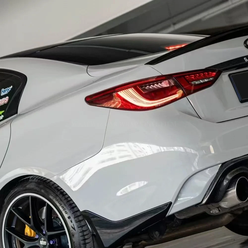 Mudança de cor do rolo a granel brilhante do envoltório automotivo personalizado do filme TPU do vinil do cetim do OEM para a posição do corpo removível