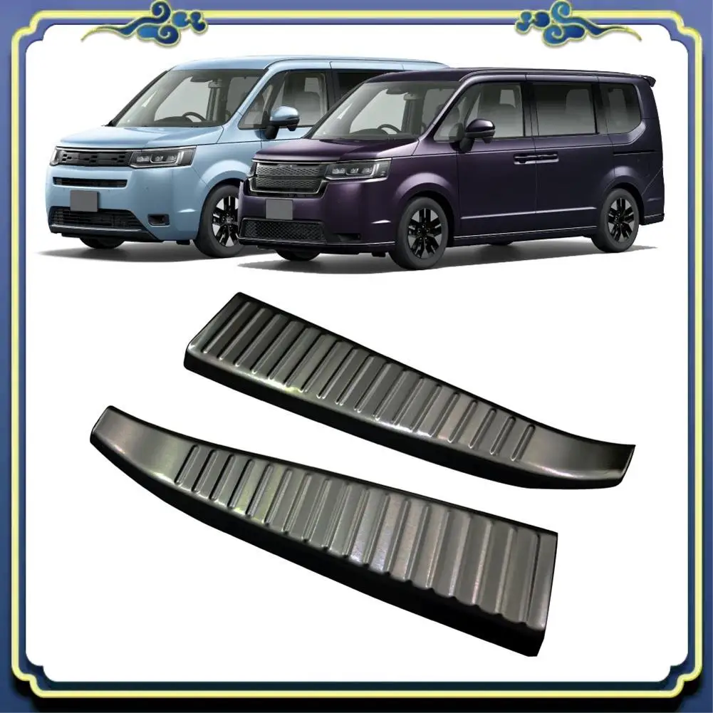 

AU16-Car Trunk Door Guard Strips Sill Plate Rear Bumper Guard Trim Cover Strip For Honda Stepwgn Spada/Air 2022 2023