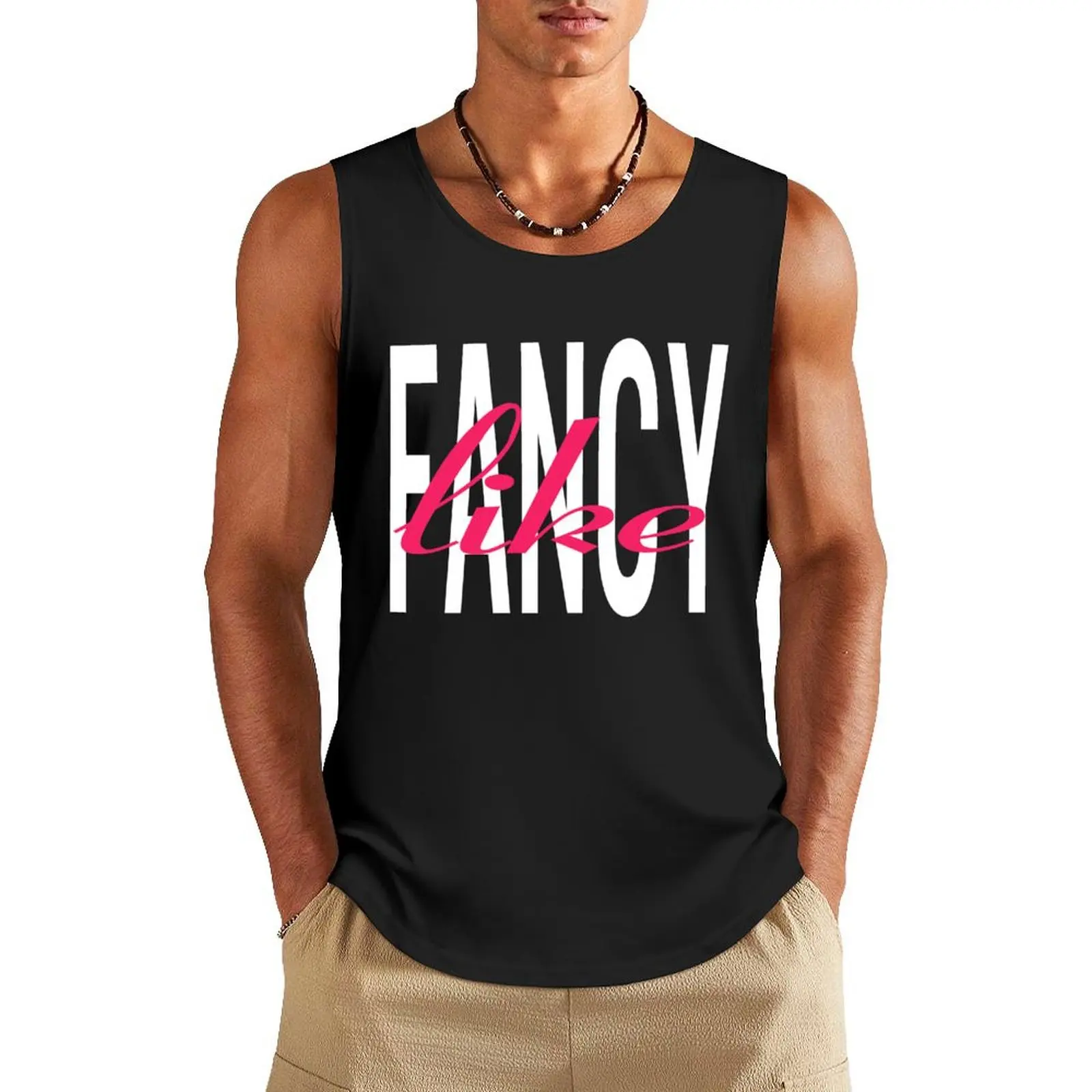 

Fancy Like Dance Cover Bougie Like Fancy Like Country Music Fancy Bougie Tank Top Gym clothes gym clothing Men's summer clothes