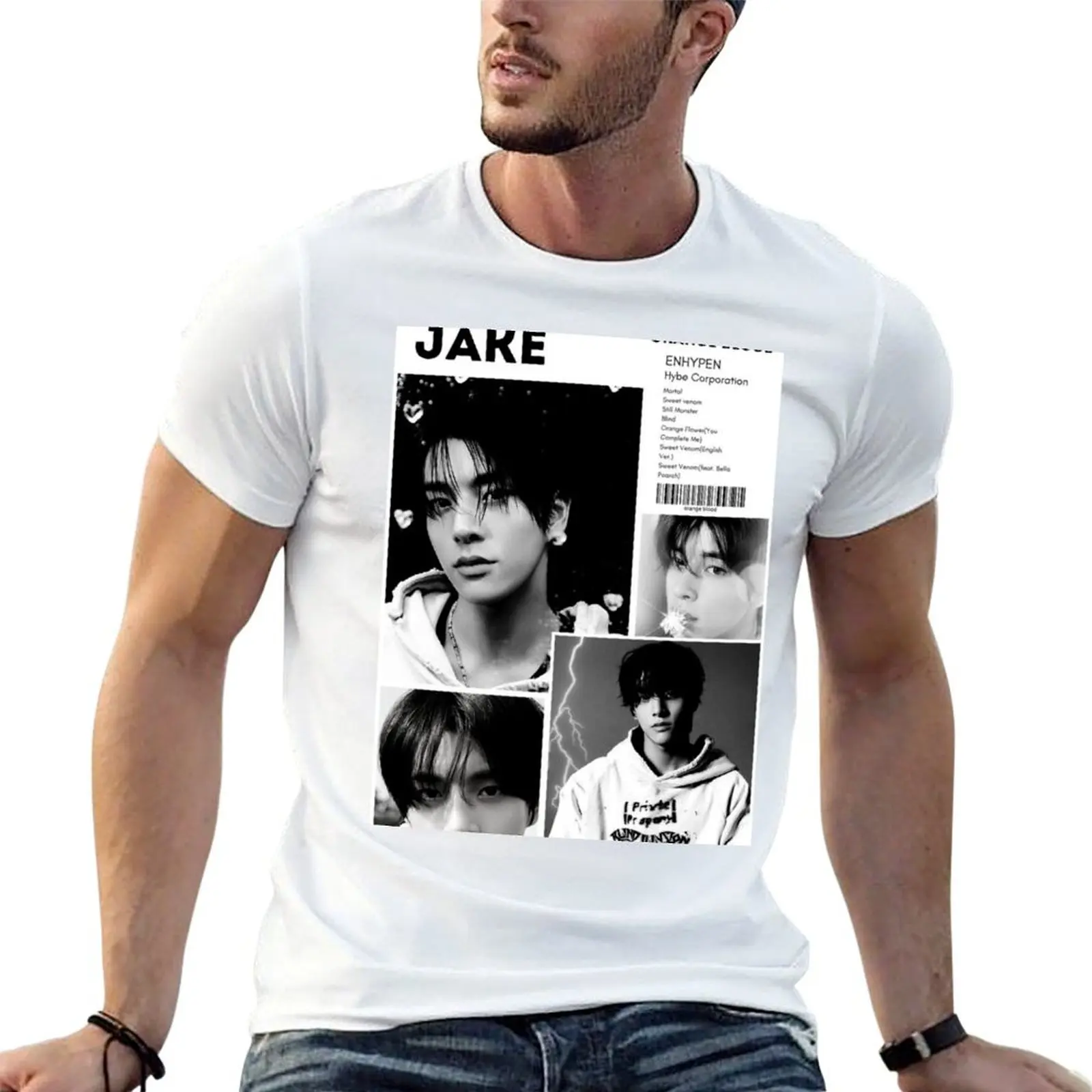 

shirts graphic dark Orange t Blood for shirts - man JAKE funny T-Shirt funny t humor