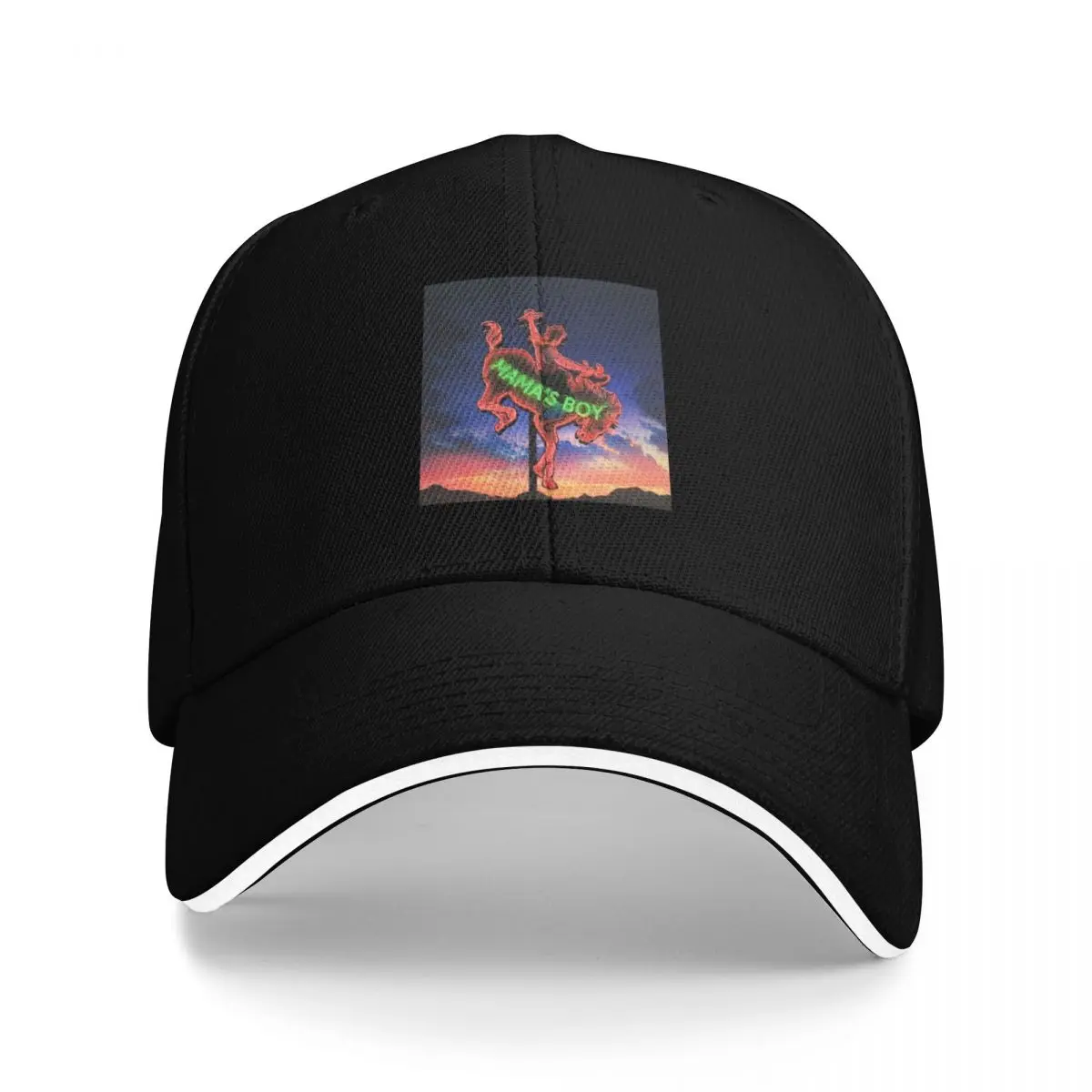 

Mamas boy Lany m-erch Poster Baseball Cap Beach Snapback Cap Anime Mens Women's