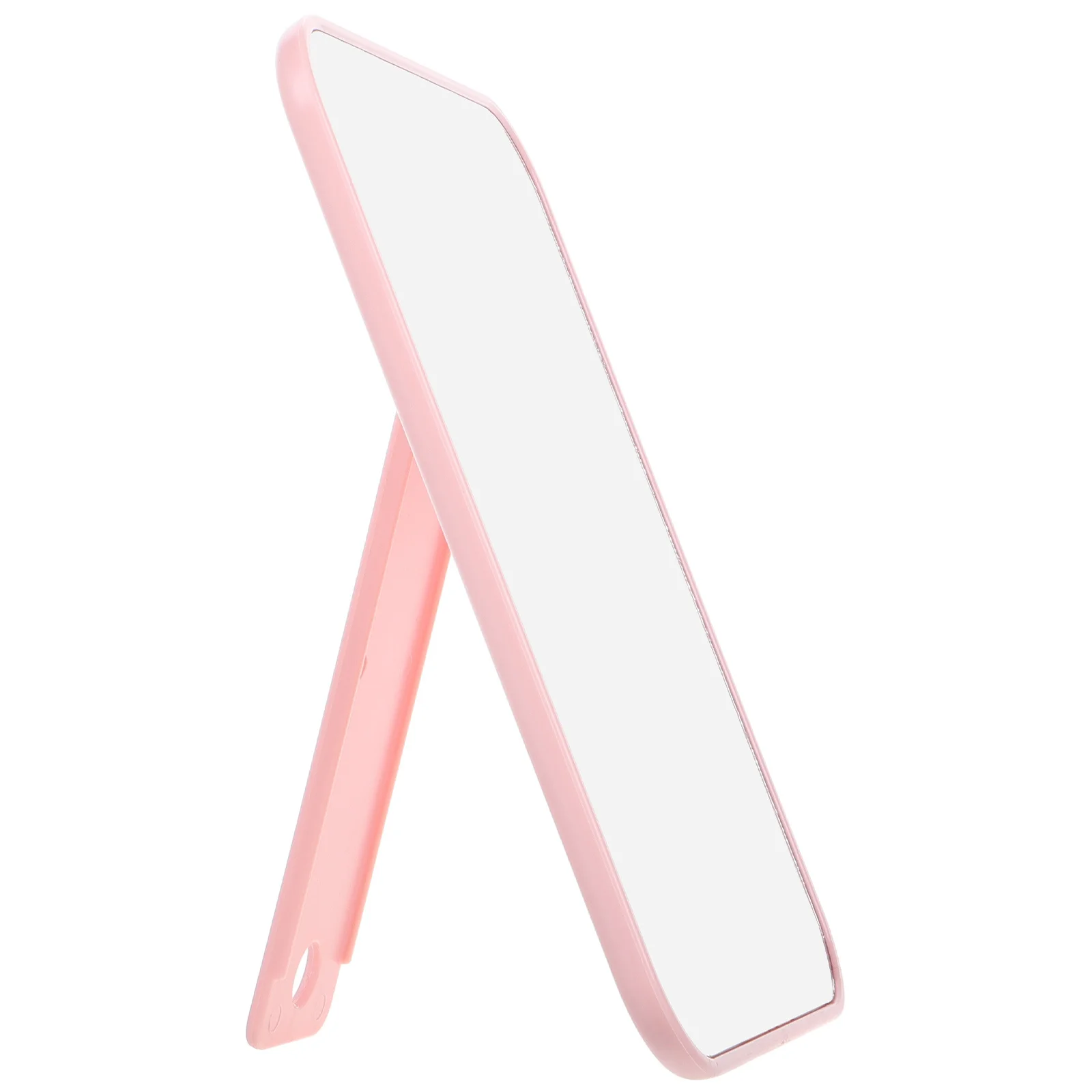 Specchio per trucco pieghevole Specchio cosmetico portatile compatto da scrivania da viaggio per ufficio Tavolo da trucco portatile per toelettatura di piccole dimensioni