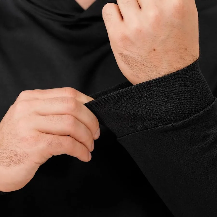 قميص ProtectX عالي الوضوح للحماية من الشمس خفيف الوزن وأكمام طويلة بعامل حماية من الأشعة فوق البنفسجية 50+ QuickDry SPF UV ملابس نشطة