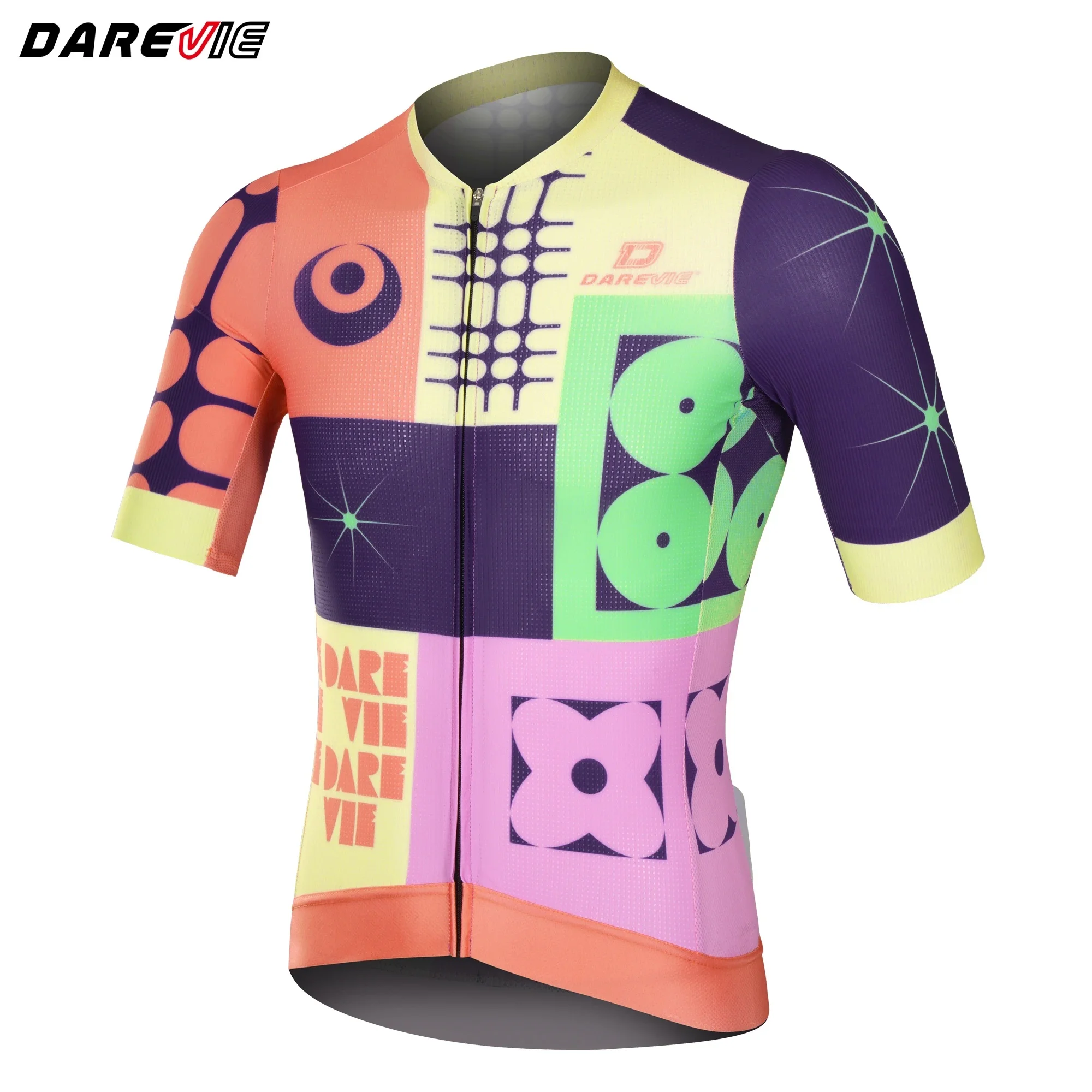 Man Cycling Maillot Elastic Anti-Slip Pro Level Cycling Jersey Man Light Soft Moisture-Wicking Men's
