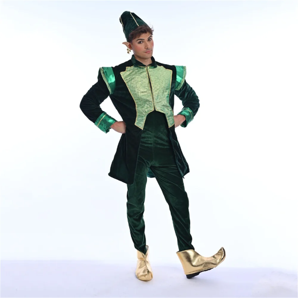 Luxury Velvet Santa Claus Chri - đánh giá và giá Elf Costume Christmas