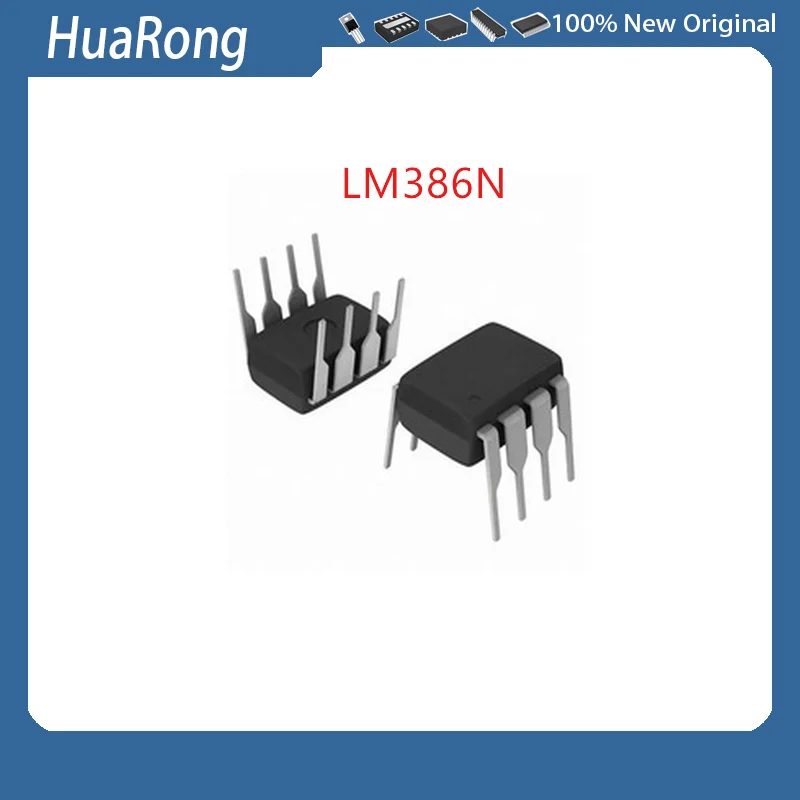 New 50PCS LM386N LM386D DIP-8 LM386 DIP LM386N-1 LM386-1 Operational amplifier New original