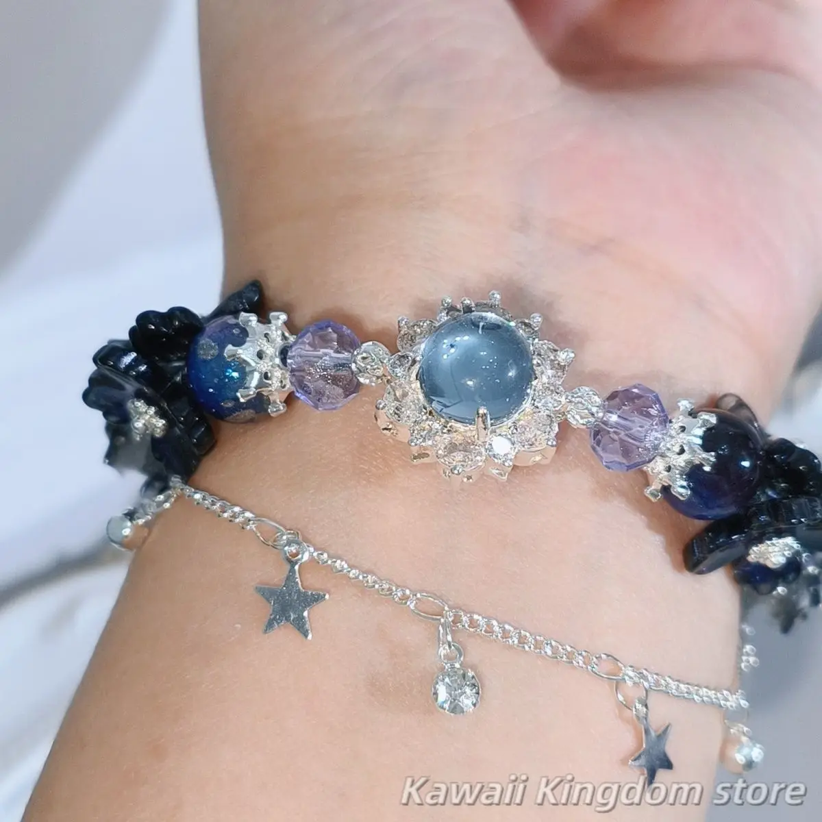 Genshin تأثير Skirk أنيمي لعبة تأثيري سوار للجنسين الخرز قلادة أساور مجوهرات اكسسوارات هدايا