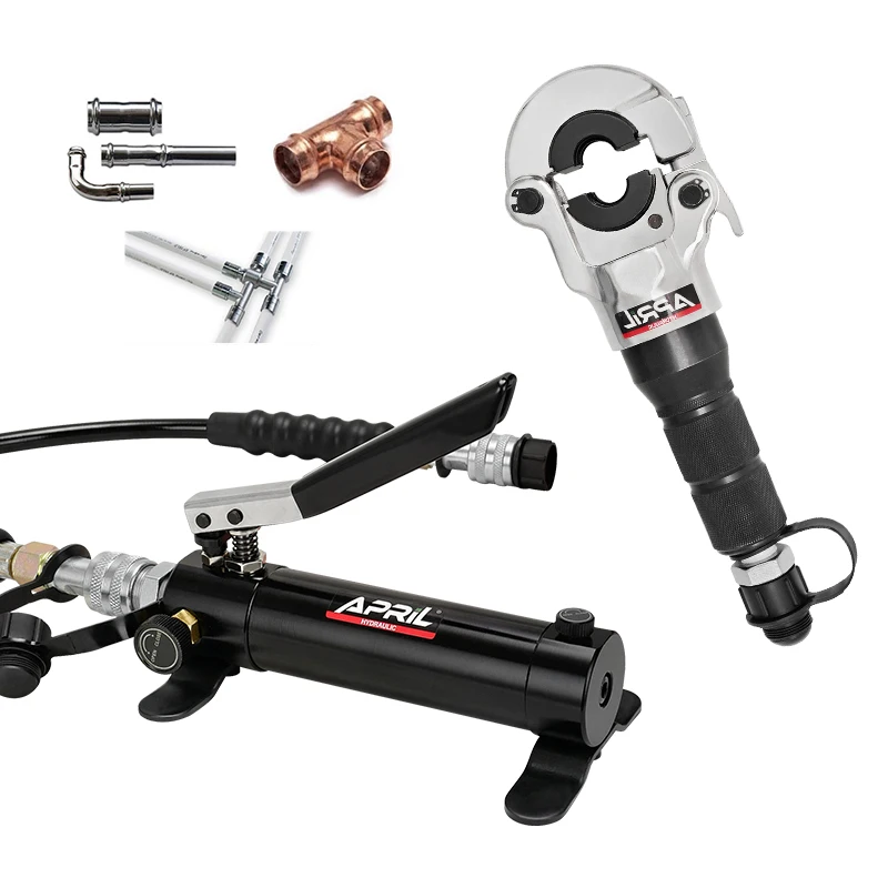 Hydraulic Pex Pipe Aluminum Plastic Pipe Tube Crimping Tool CW-1632 Floor Heating Pipe Plumbing