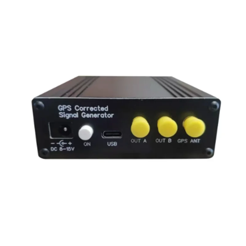 GPS CSG V2 GPS Disciplined Oscillator GPSDO GPS Corrected Signal Generator 10KHz-220MHz Dual-Channel output For Audio