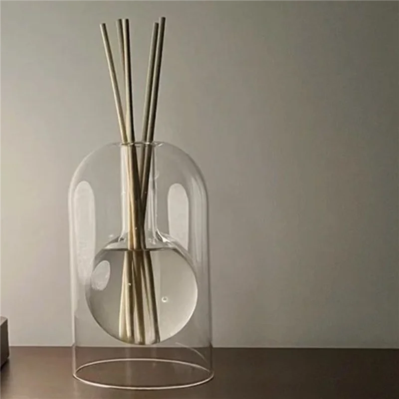 

【A87T】5X Storage Containers Diffuser Bottles Aromatherapy Diffuser Bottle Modern Diffuser Glass Bottle,A