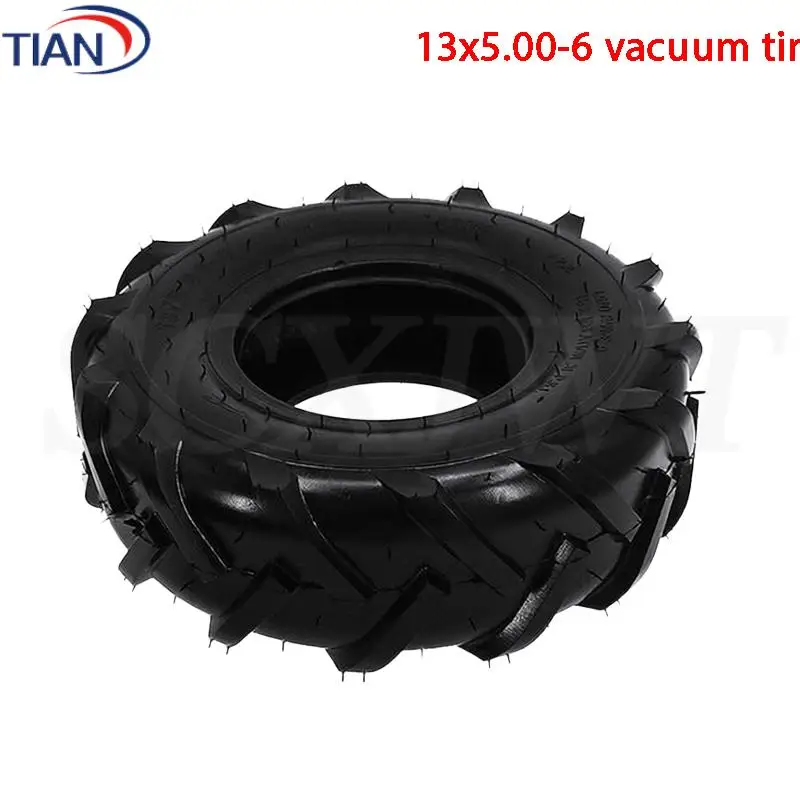 

13x5.00-6 ATV Tires for Beach Kart and Agricultural Vehicles, Ideal for Micro Tiller and General Utility Use