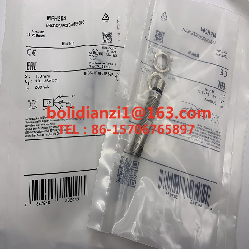 Original Proximity Switch MFH209 MFH205 MFH206 MFH207 MFH208 One Year Warranty In Stock