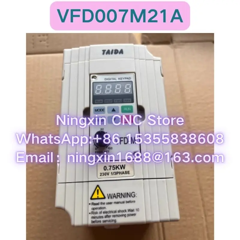 

Б/у преобразователь частоты VFD007M21A Функциональный тест ОК Быстрая доставка