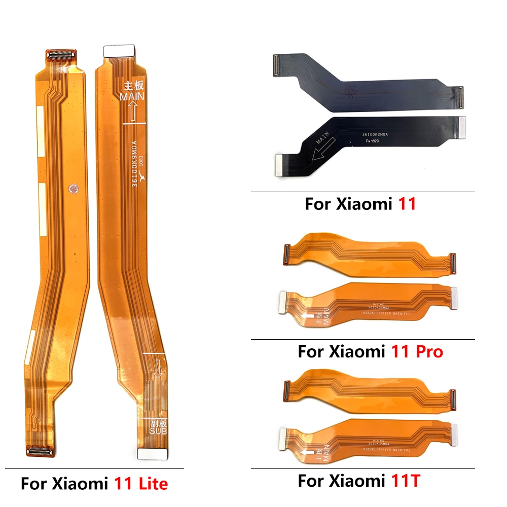 Main Motherboard Connect Flex Cable Replacement parts For Xiaomi Mi 10 10T 11 11T Pro Lite