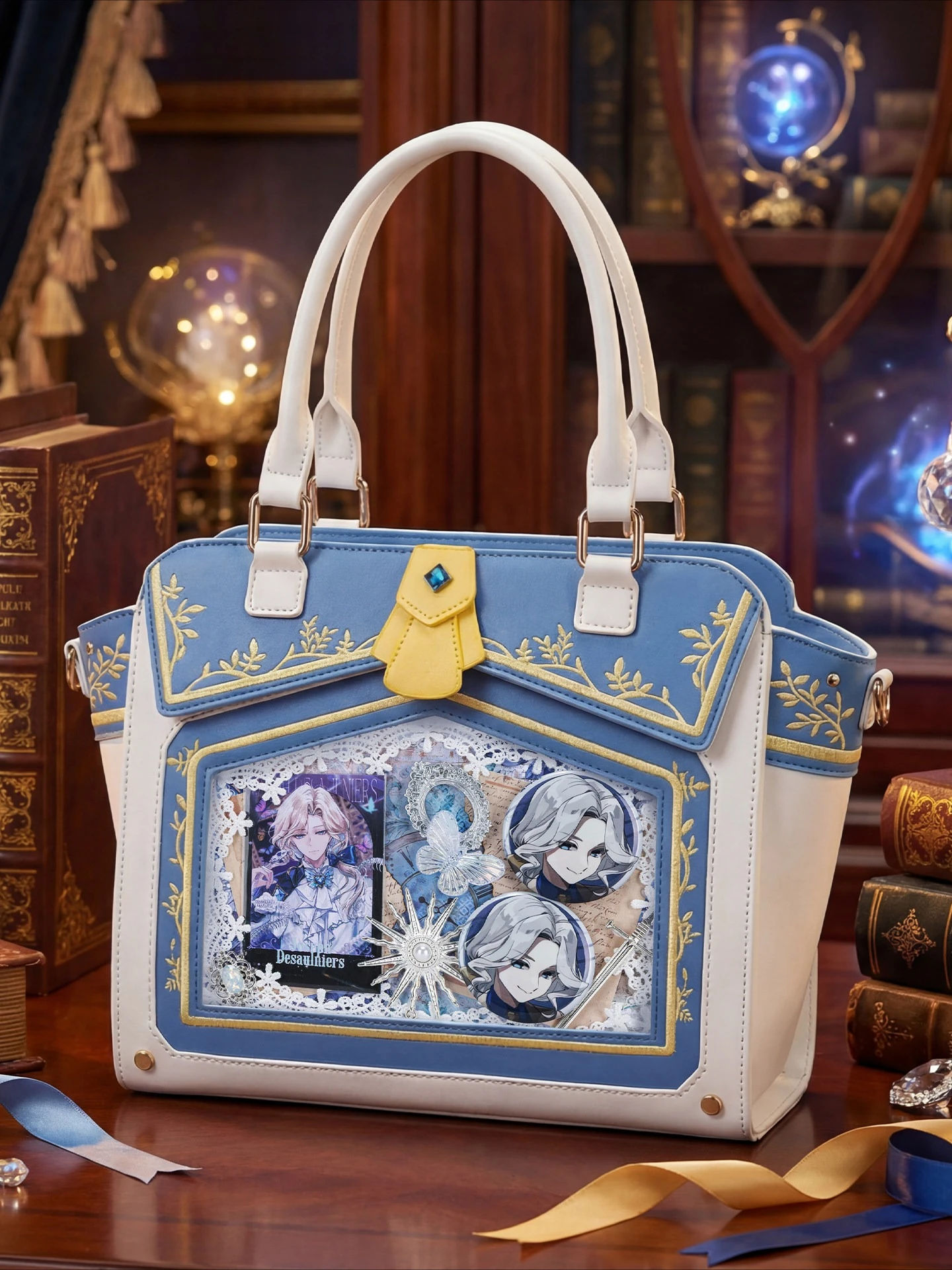 

Anime Shoulder Bag Identity V Perfumer Bloody Queen Joseph Cosplay Costume Bag Girls Christmas Gifts