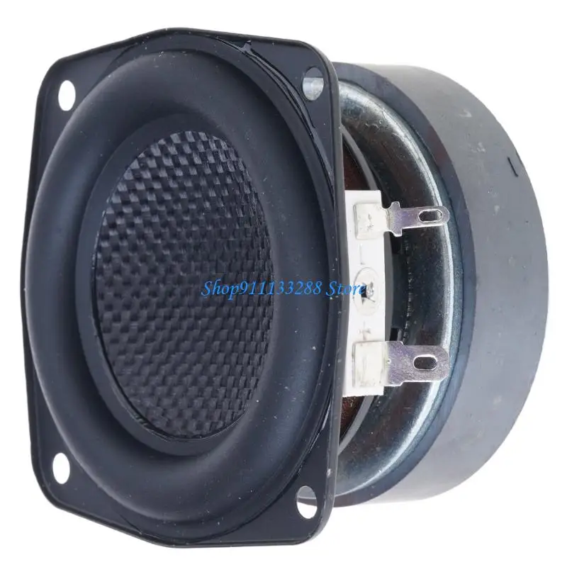 G88D 3Inch 60W Subwoofer Speaker 4Ohm Passive Radiator for Home Auditory Enthusiasts for Rich Bass and Easy Installation