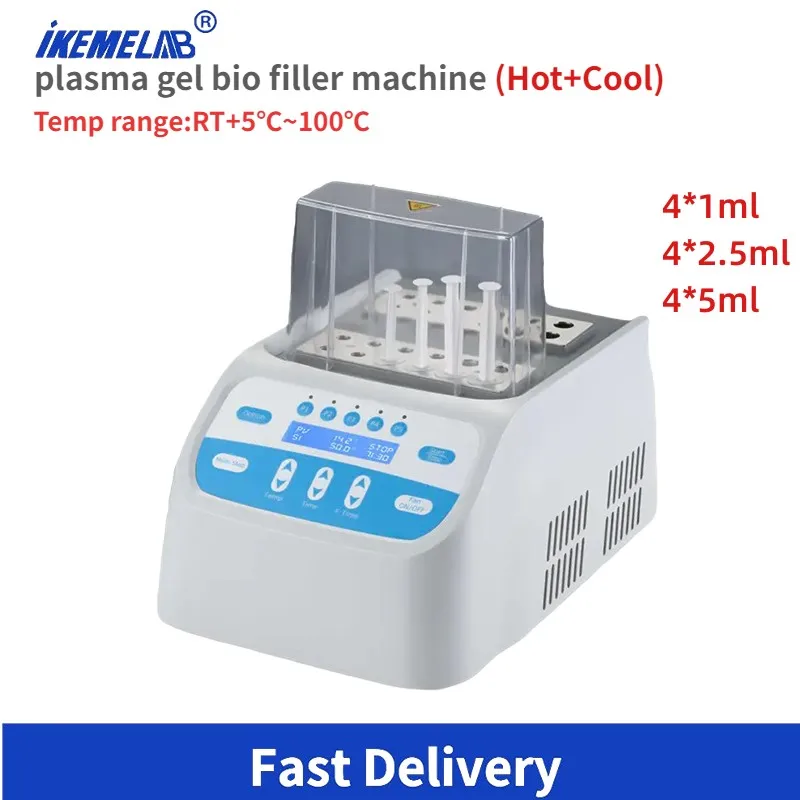 IKEME Plasma Gel Bio Filler Machine Heat Cool PRF PRP Plasma Gel Maker prp Gel Incubator PPP PRP Biofiller Plasma Gel Machine