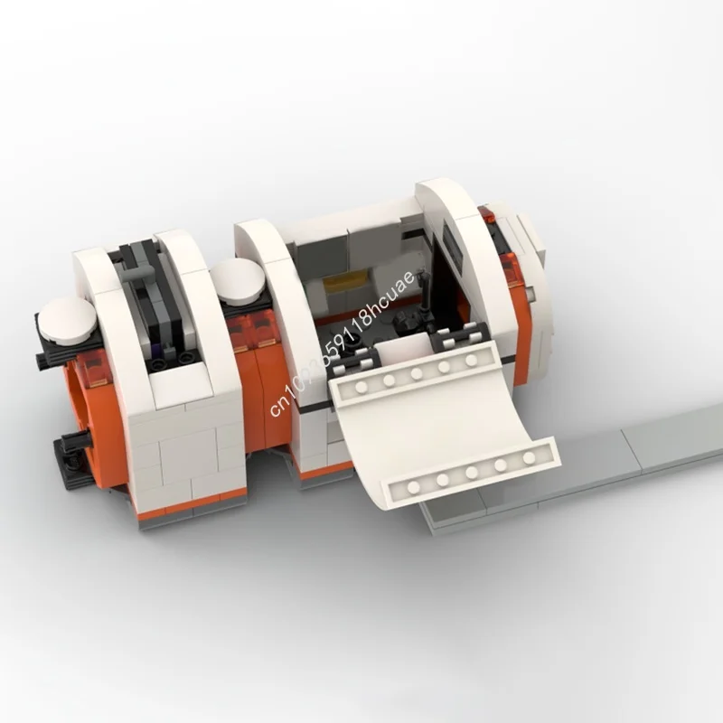 329 pz MOC Exo Base HAM 3 Modulo Cityed Modello di Costruzione Regalo Di Natale Blocchi Giocattolo Assemblare Idea Educazione Mattoni Per Bambini Compleanno