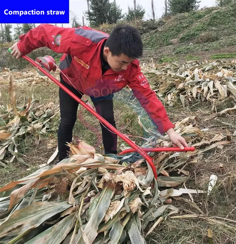 دليل الزراعية الرطب الذرة ساق بالات أداة ، اليد الطازجة غصين العشب الذرة القش المكبس ، السيلاج حبل تجميع آلة ، الأكثر مبيعا