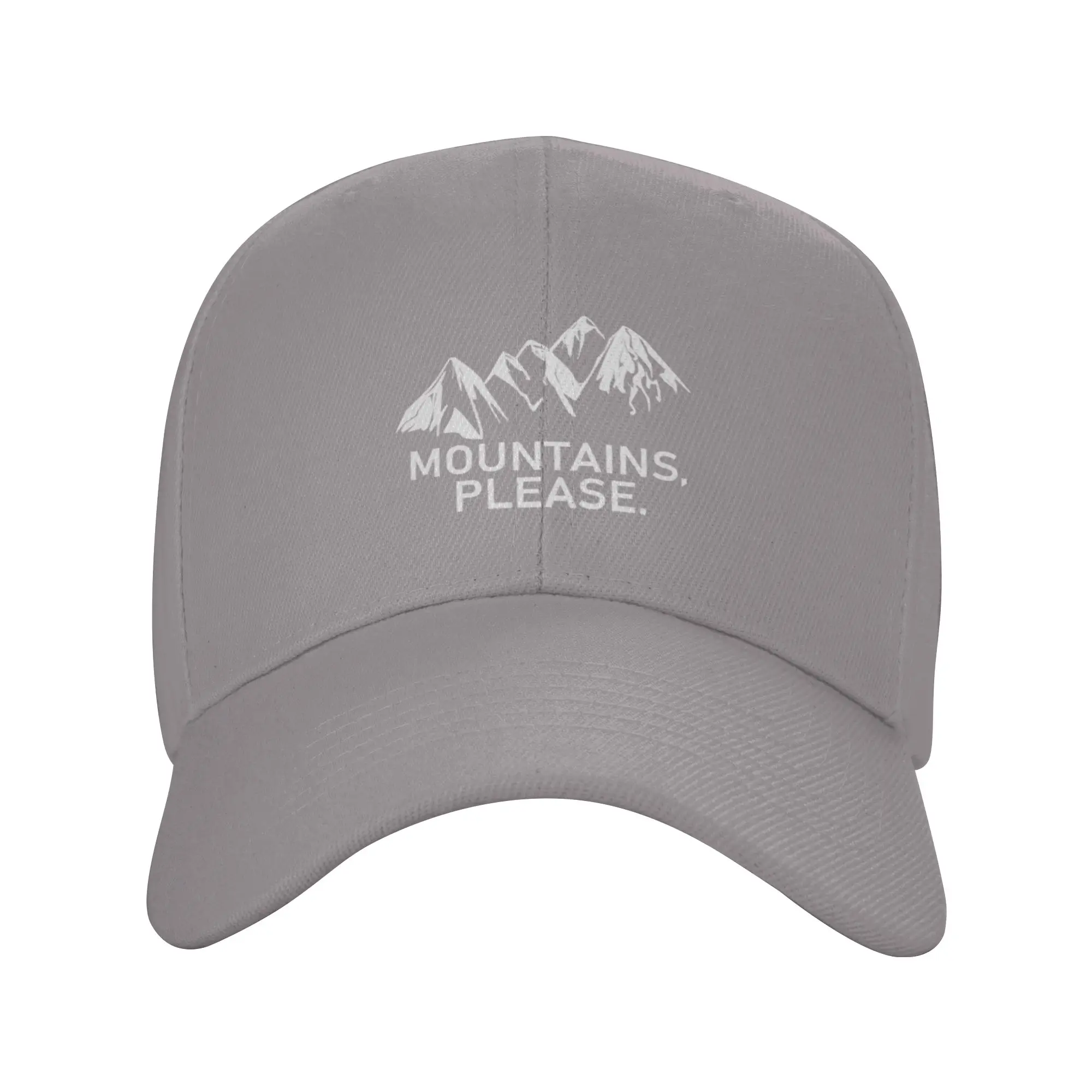 Hot Sale Mountains Please Baseball Cap  Plain Luxury Woman Cap  Mountain Climbing Luxury Woman Cap