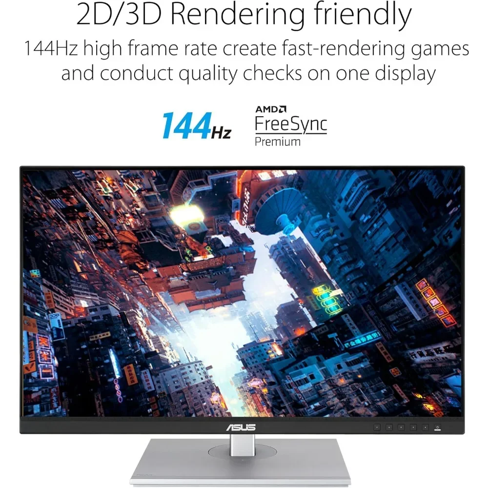 27” 1440P Professional Monitor (forPA278CGV) - IPS, QHD (2560 x 1440), 144Hz, 95%Calman Verified