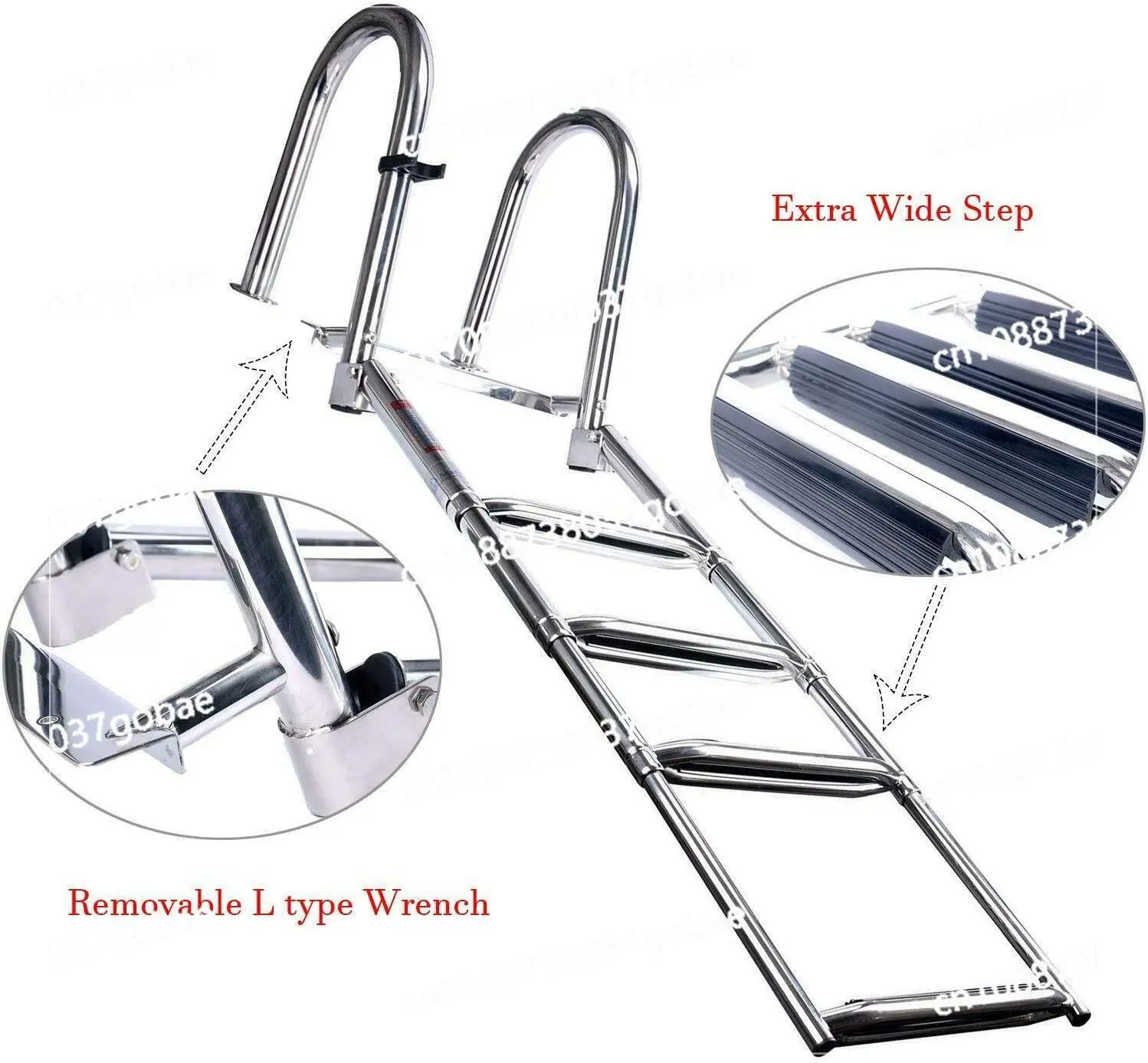 Sewer Ladder, Swimming Ladder, Marine Ladder, Marine Stainless Steel Hardware Fittings