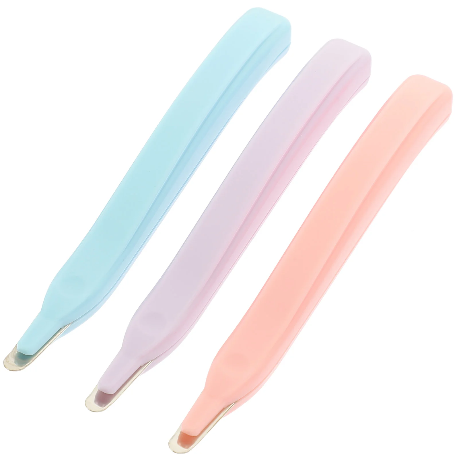 3 Pcs Magnetic Nail Remover Multi-use Staple Metal Removers Nails Extractor Tool Curved Stapler Handheld Lifter Office