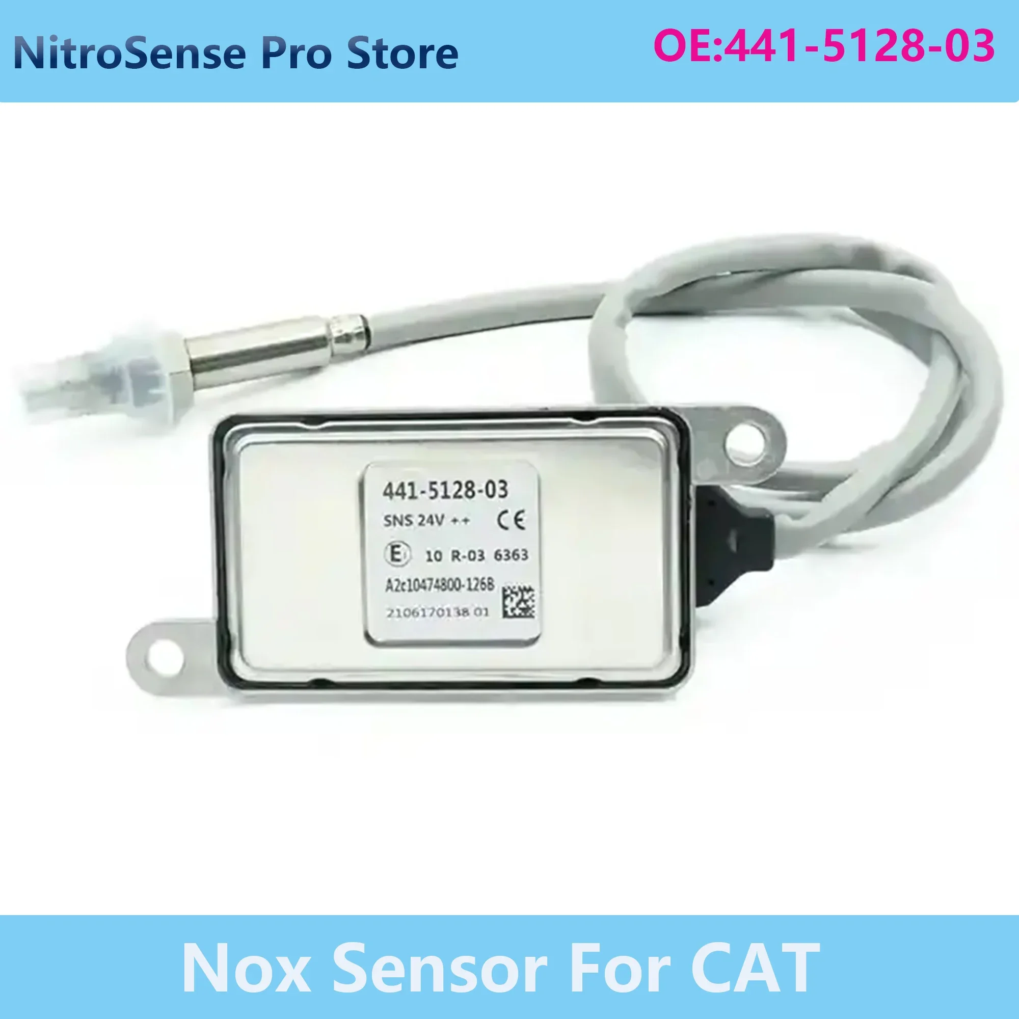 

441512803 Nitrogen Oxide Sensor Nox Sensor 441-5128-03 A2C10474800-126B For CAT