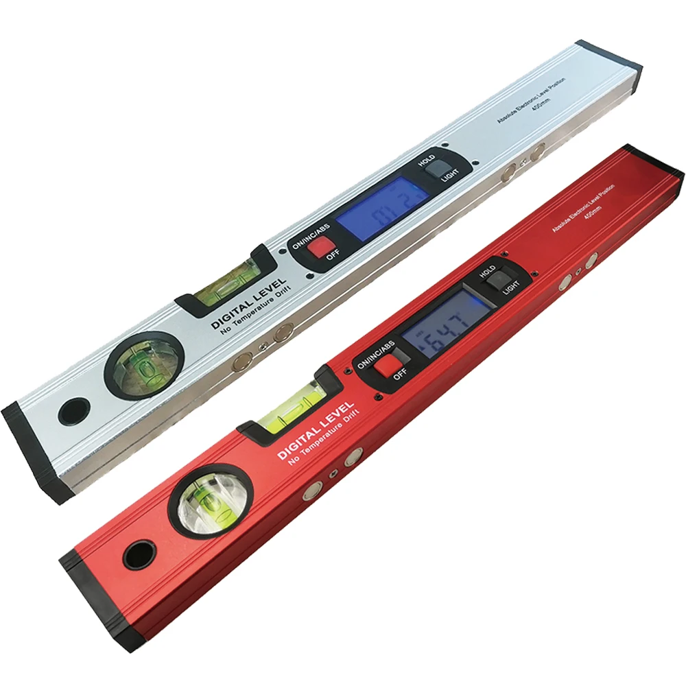 400mm Digital Level Protractor Angle Finder Inclinometer electronic360 degree with/without Magnets Level angle slope test Ruler