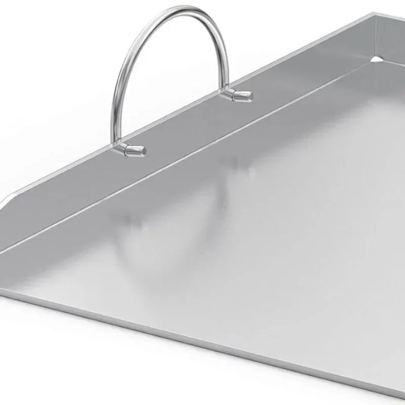 

Stainless steel baking tray with bracket replacement for