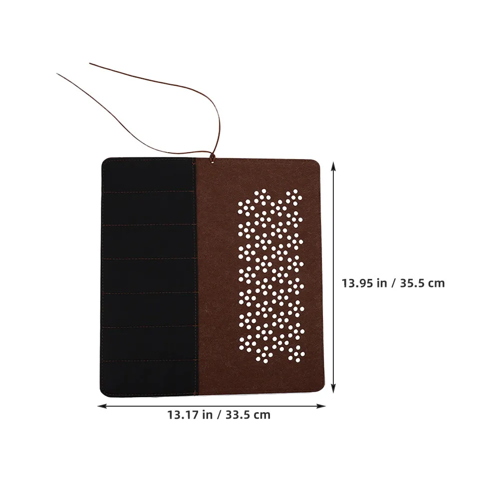 Felt Pen Pouch Bag for Calligraphy Brushes Fountain Pens Markers Paint Brushes Portable Lightweight Minimalist Stationery