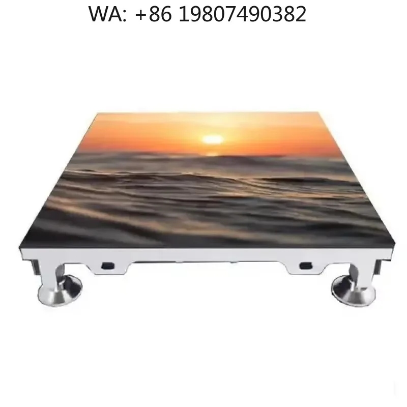 

Interactive Indoor LED Display P3.91 Dancing Video Stage Floor Stand Digital Screen