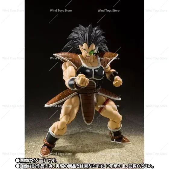 100% الأصلي بانداي Shf Sh Figuarts Raditz عمل الشكل أنيمي نموذج اللعب التماثيل البلاستيكية الهدايا جمع الهدايا في الأوراق المالية