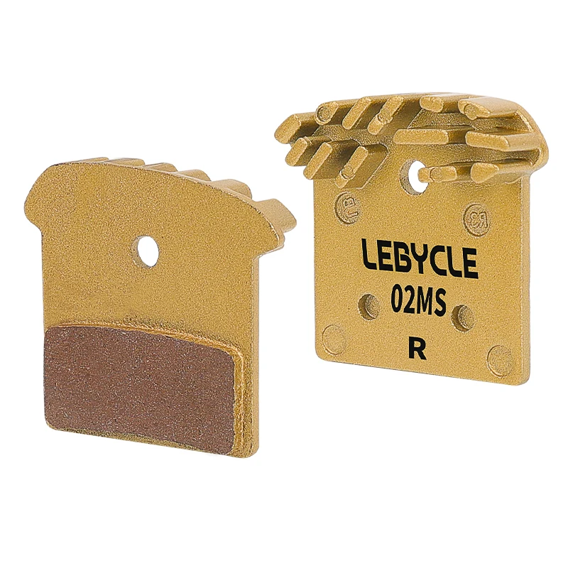 Lebycle cooling brake pads Semi-metal Full Metallic Resin Ice Cooling Tech Brake Pads For SAINT M810 M820 BR-RS405 BR-M9000