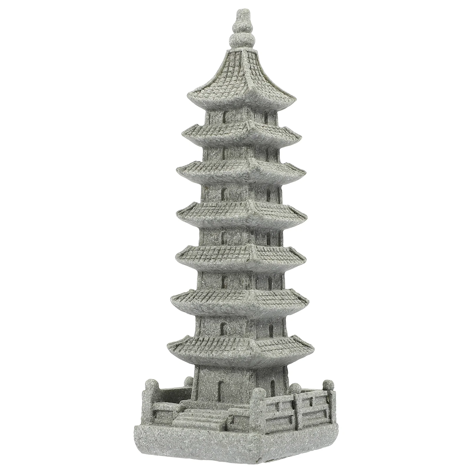 Model Wenchang Tower Ornament Masonry Decor Strip Stone Traction Simulation Bonsai Decors