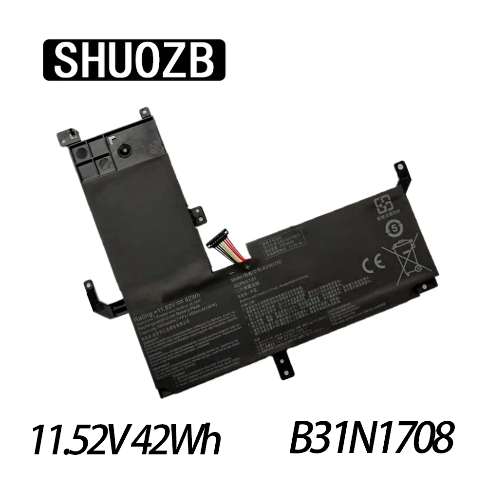 

New B31N1708 Laptop Battery For Asus VivoBook Flip 15 TP510 TP510UA TP510UQ TP510UF TP510UA-1A RH31T E8073T E8066T TP510UA-DH71T