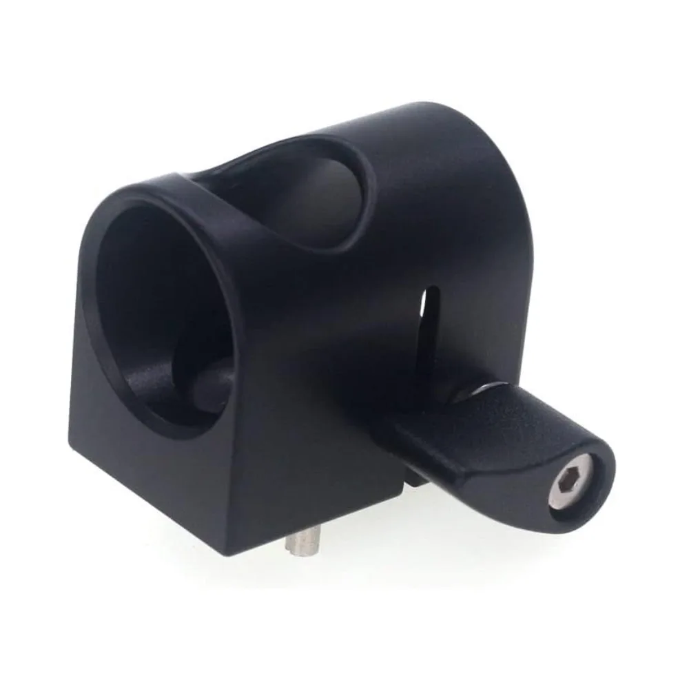 New Black 19mm Single Rod Clamp Pole Mounting Bracket with 3/8\