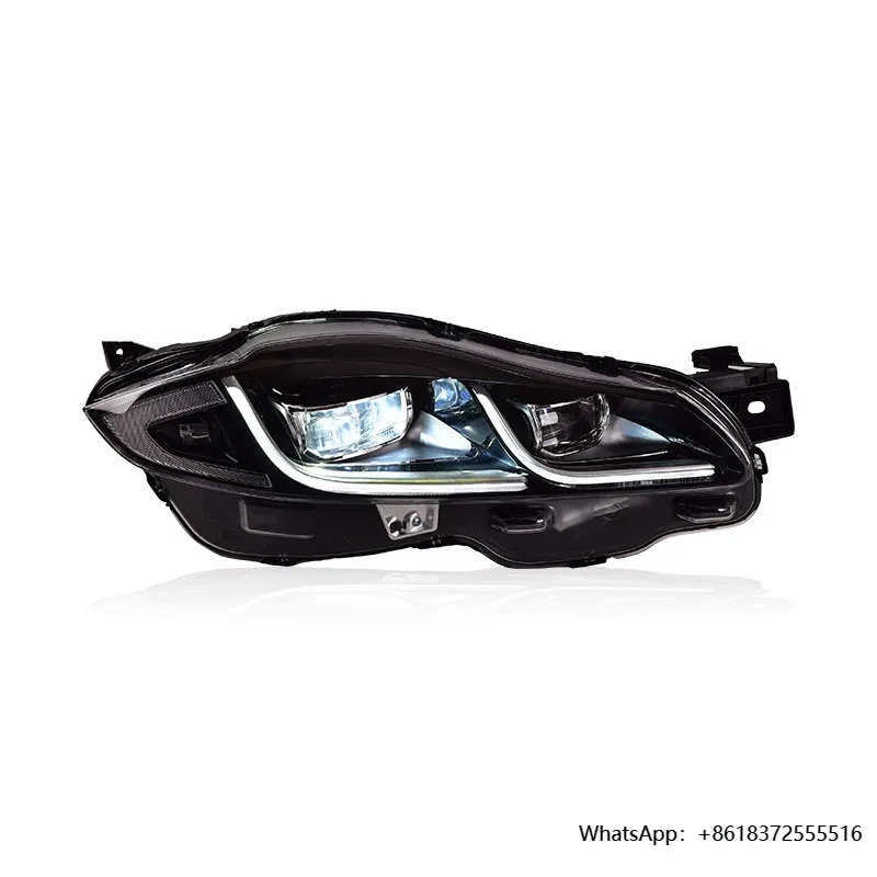 DCar Styg фара для Jaguar XJL 2012-2019 фара светодиодная DRL линза проектора динамические автоаксессуары