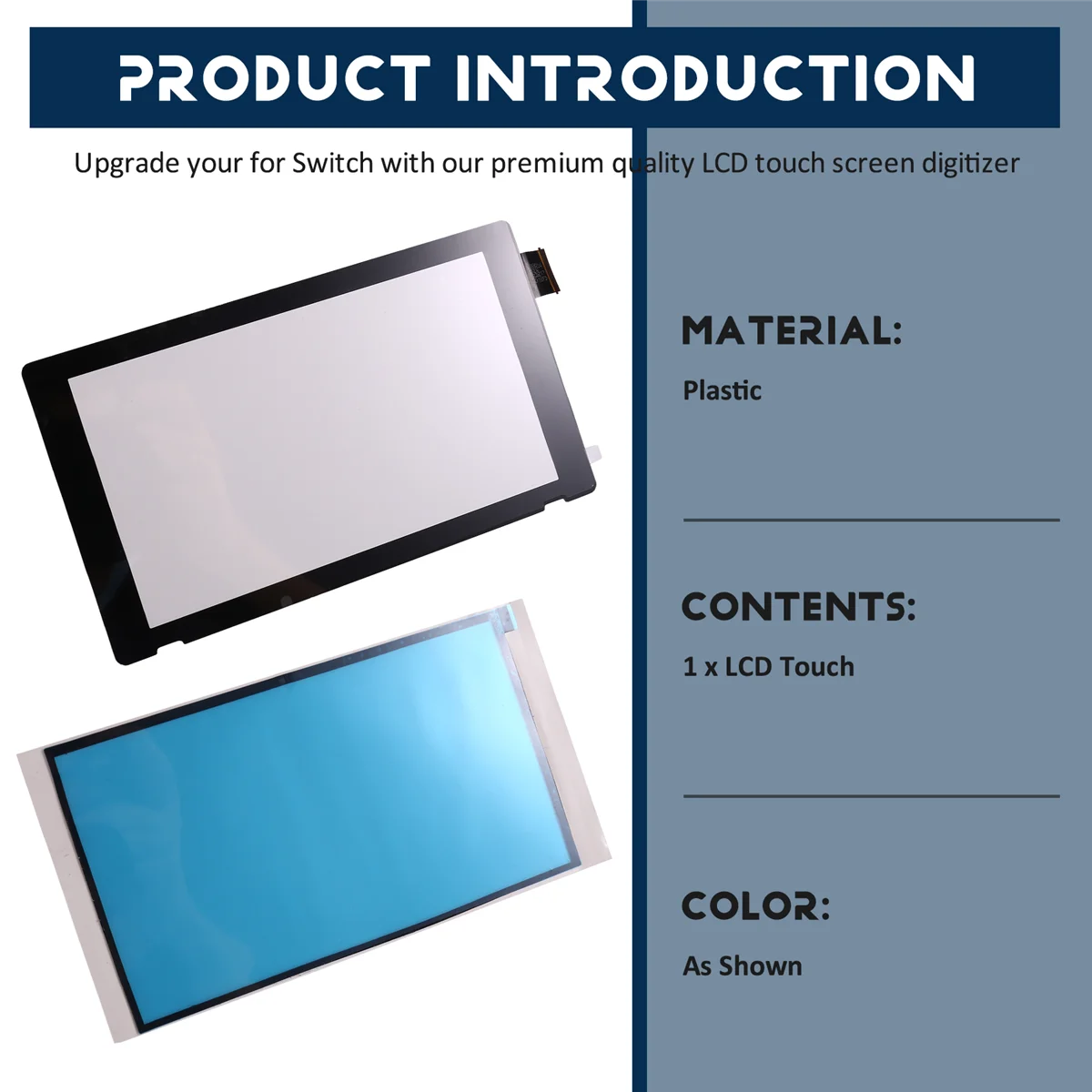 ADEGBO-Улучшенный сменный преобразователь сенсорного ЖК-экрана для Nintendo Switch