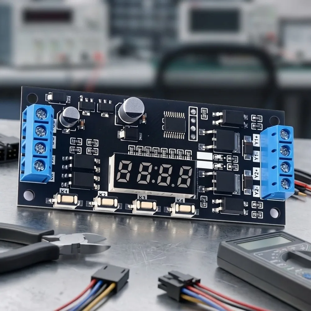 MOSFET Output Timer Board for DC7-30V Systems Used in Motor LED Lighting Pump and Solenoid Valve Timing Circuits
