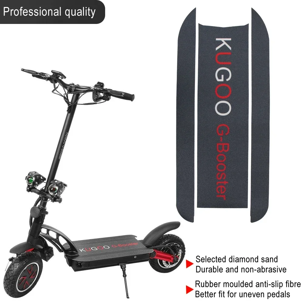 Противоскользящая наклейка для ног для электрического скутера KUGOO G-Booster, нескользящий матовый коврик для еды, запасные части, аксессуары
