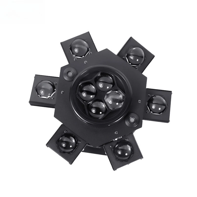 

Six-arm laser bee eye small diamond six-eye colorful rotating light scanning beam of light ktv bar dancing light ambient light