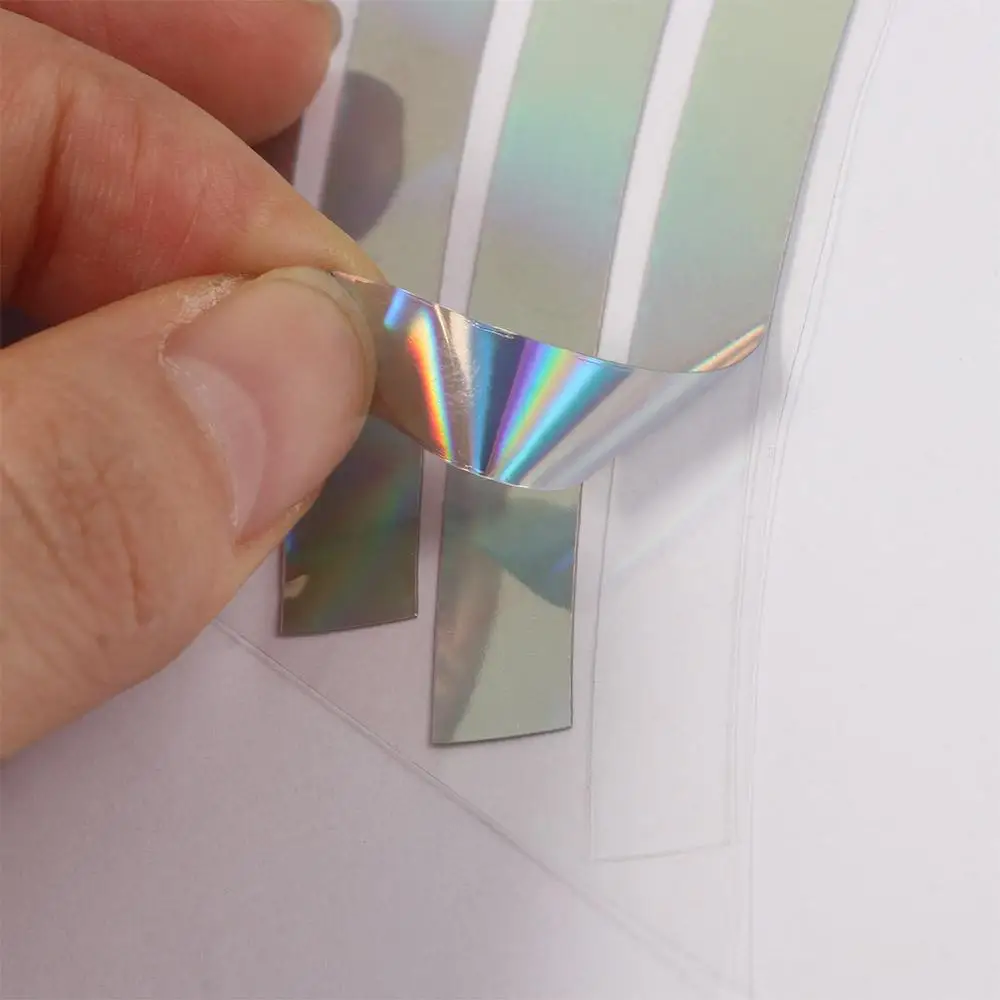 PVC 10/12/14/18 inches Car Reflective Sticker Motorcycle Reflective Stripes Reflective Rim Stripe Wheel Sticker Wheel Rim Tape