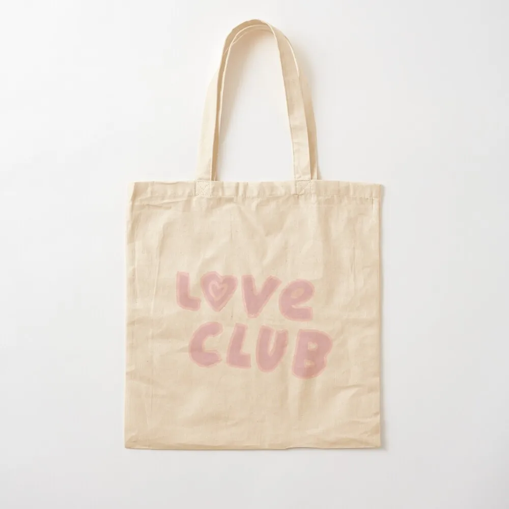 love club Tote Bag Gift bag Beach bag supermarket folding Women's tote